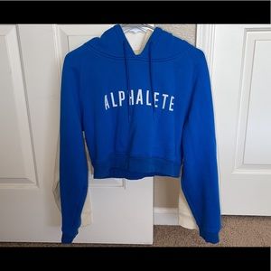 Alphalete cropped hoodie